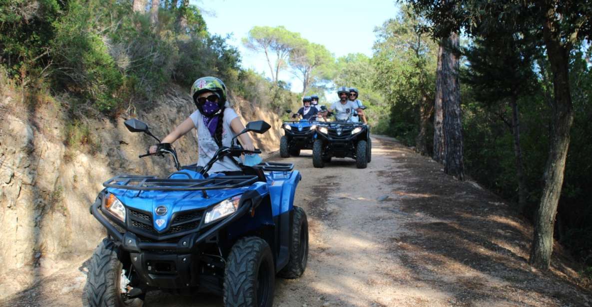 Cagliari: ATV Experience Swimming at Waterfalls From Chia - ATV Experience Highlights