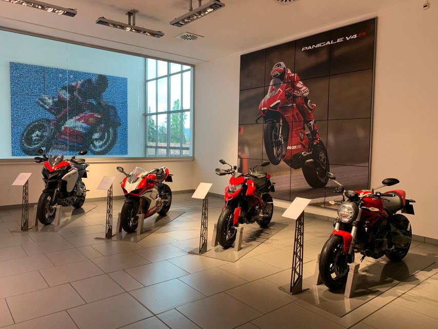 Ducati & Pagani Factories and Museums, Ferrari Museum+Lunch - Ducati Factory and Museum