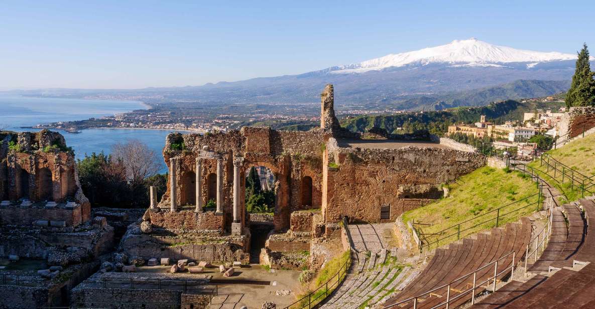 From Catania: Day Trip to Mount Etna and Taormina - Inclusions