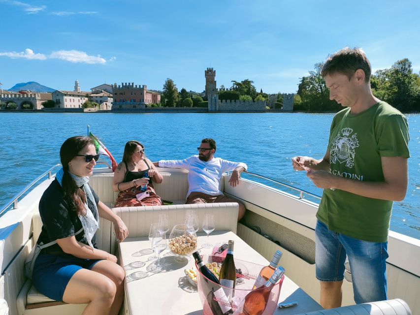 From Lazise: Lake Garda Private Cruise With Wine Tasting - Itinerary