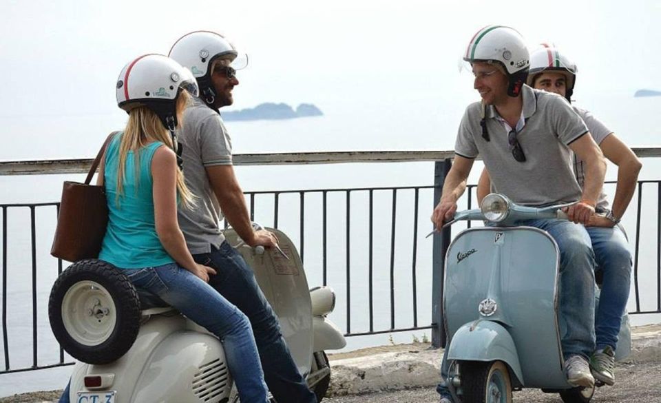 Positano: Full-Day Private Amalfi Coast Vespa Tour - Itinerary Highlights