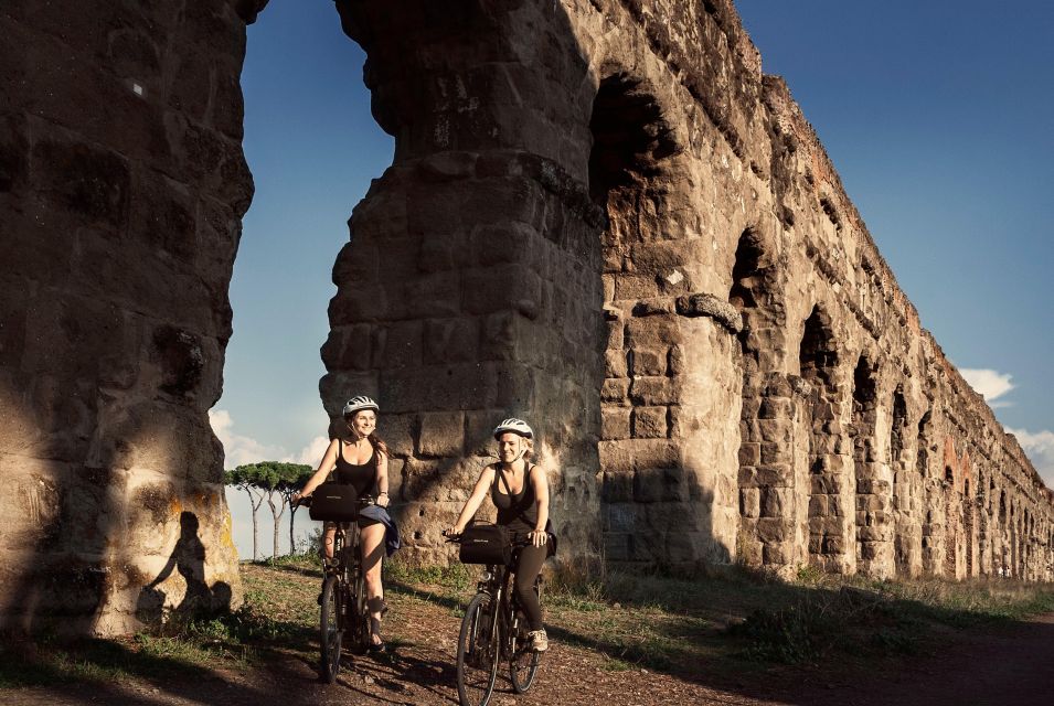 Rome: Appian Way, Aqueducts, & Catacombs Guided E-Bike Tour - Tour Itinerary and Description