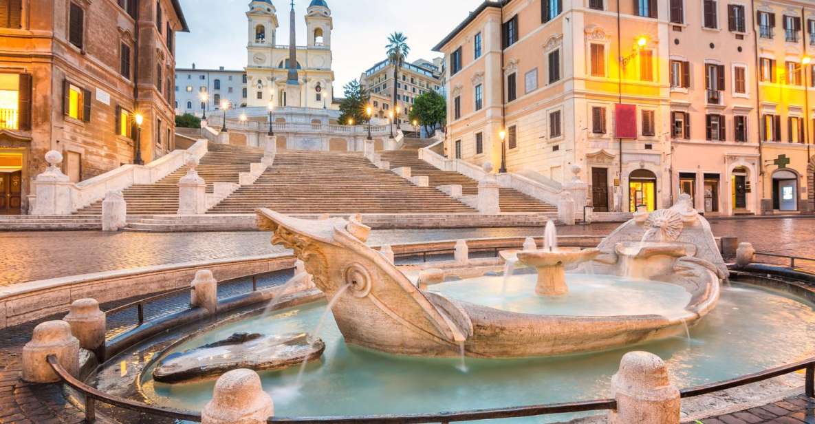 Rome: Private Night Tour by Car - Booking Information