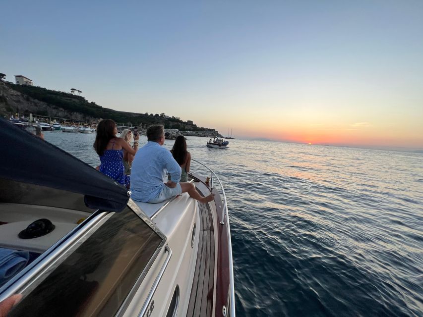 Sorrento: Private Sunset Boat Tour With Music and Aperitif - Booking Information