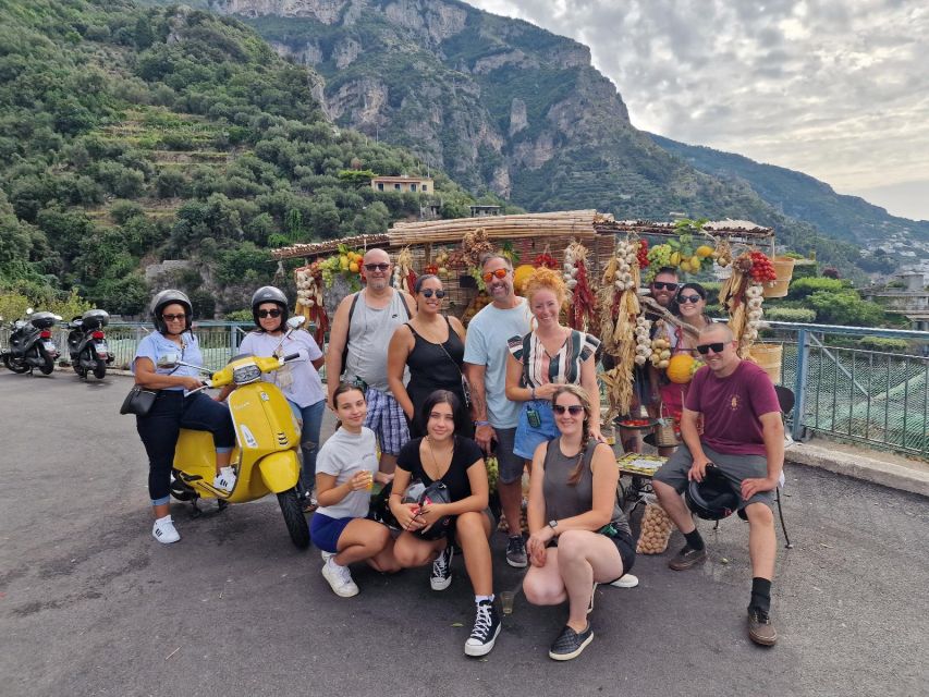 Vespa Tours:Two Romantic and Enchanting Routes in the Saddle - Amalfi Coast Route