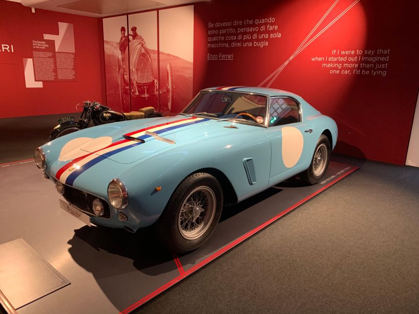 Ducati & Pagani Factories and Museums, Ferrari Museum+Lunch - Ferrari Museum Highlights