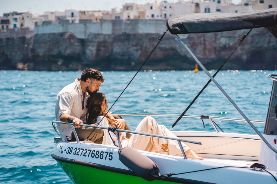 Monopoli: Private Half-Day Sightseeing Cruise With Aperitif - Starting Location and Itinerary