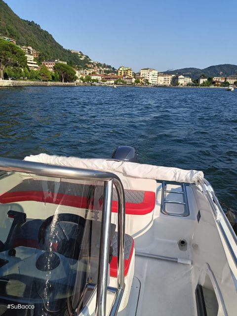 “OPEN Rent Boat” FOUR HOURS - 4h - Lake Como - Experience Highlights