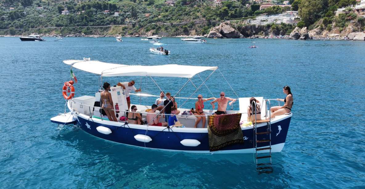 Private Boat Excursion Along the Coast of Cefalù - Boat Features