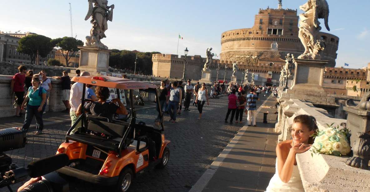 Rome at Sunset: Romantic Tour in an Electric Golf Cart - Booking Information