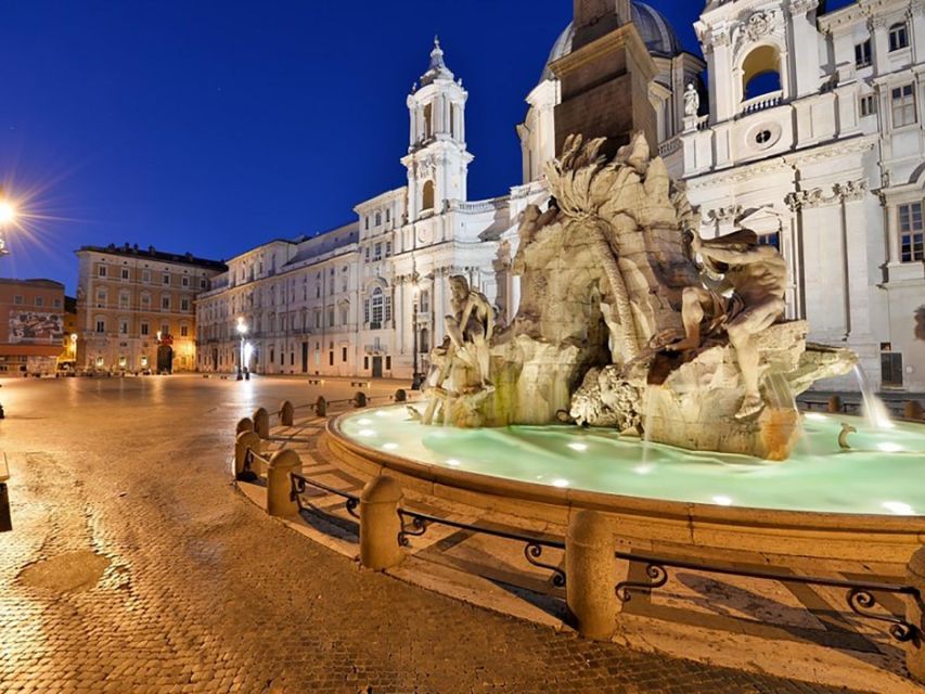 Rome: Private Night Tour by Car - Tour Itinerary