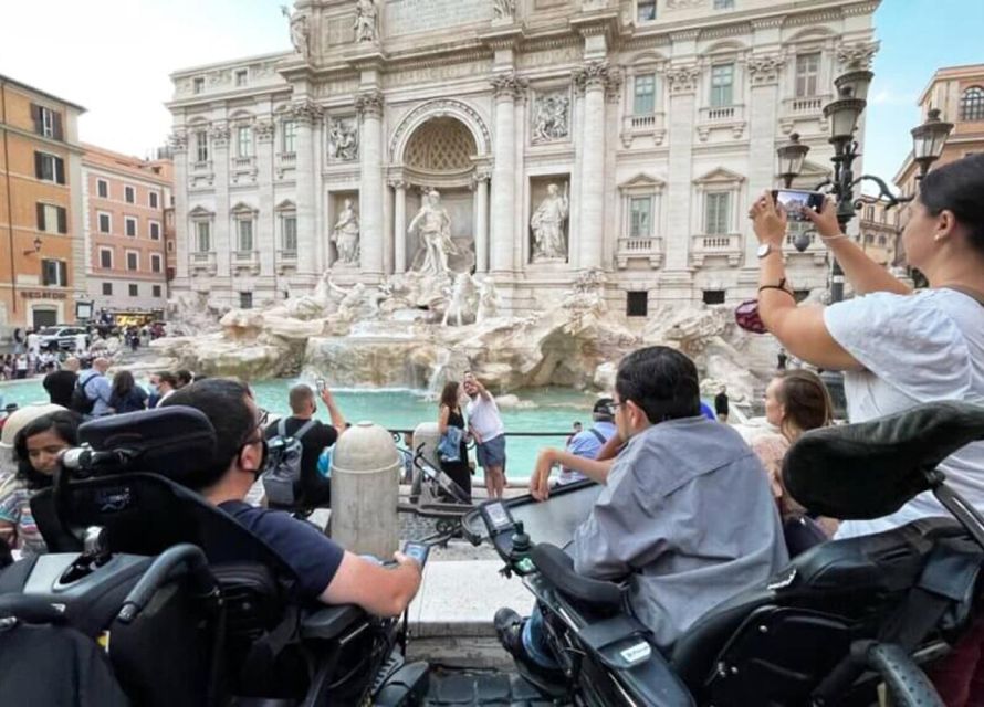 Rome Wheelchair Tour: Accessible Squares and Fountains - Tour Highlights