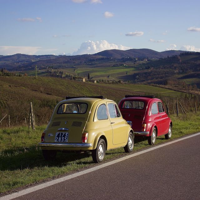 Self-Driving Tour in a Vintage Fiat 500 in Florence, Chianti, Tuscany - Experience Highlights