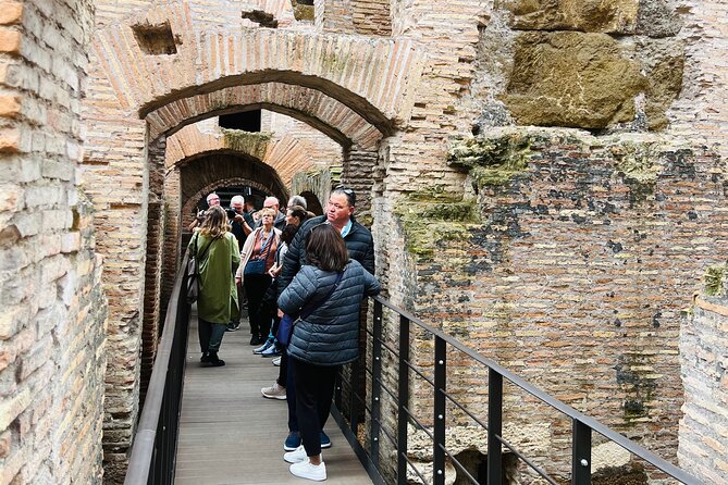 Colosseum Underground Tour With Arena Floor & Ancient Rome Tour - Participant Requirements