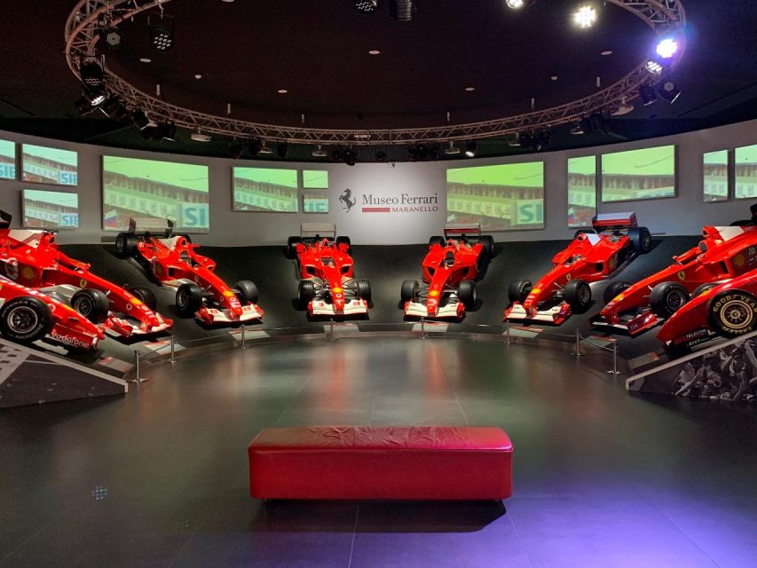 Ferrari Museum, Lamborghini & Pagani Museums+Factories+Lunch - Additional Activities