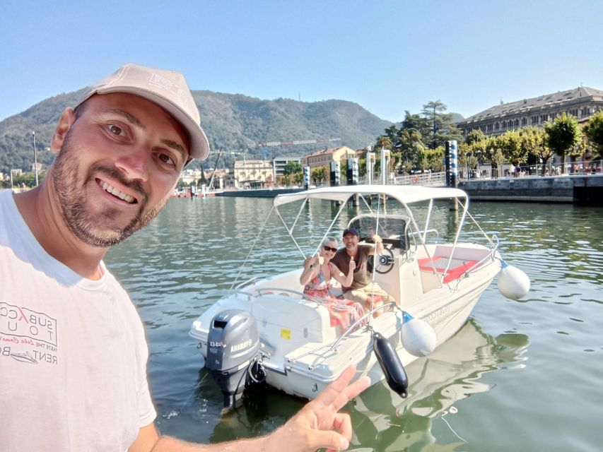 “OPEN Rent Boat” FOUR HOURS - 4h - Lake Como - Important Notes