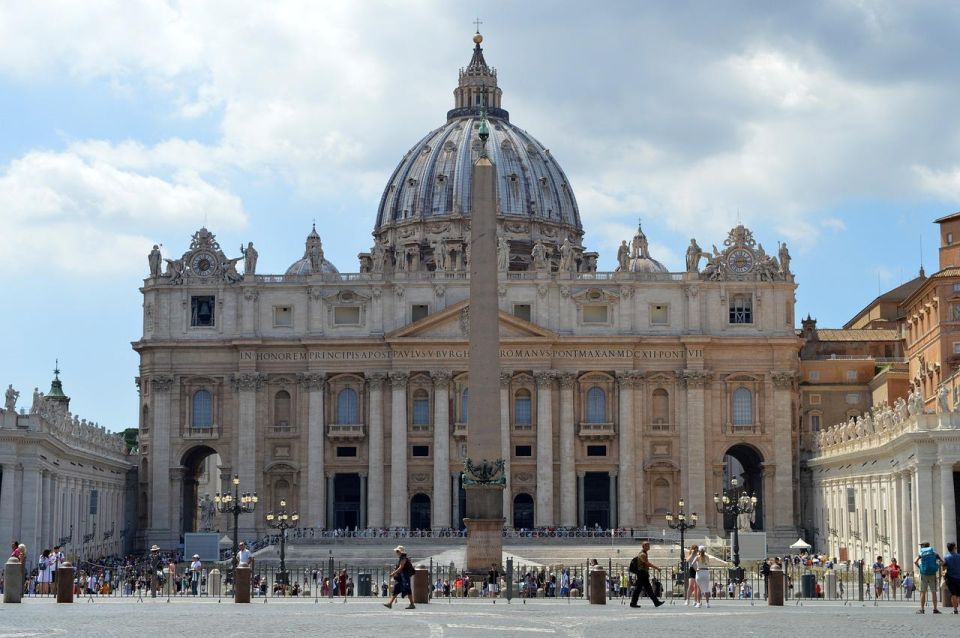 Rome 5 Hrs Driving Tour With Mercedes Van - Inclusions and Exclusions