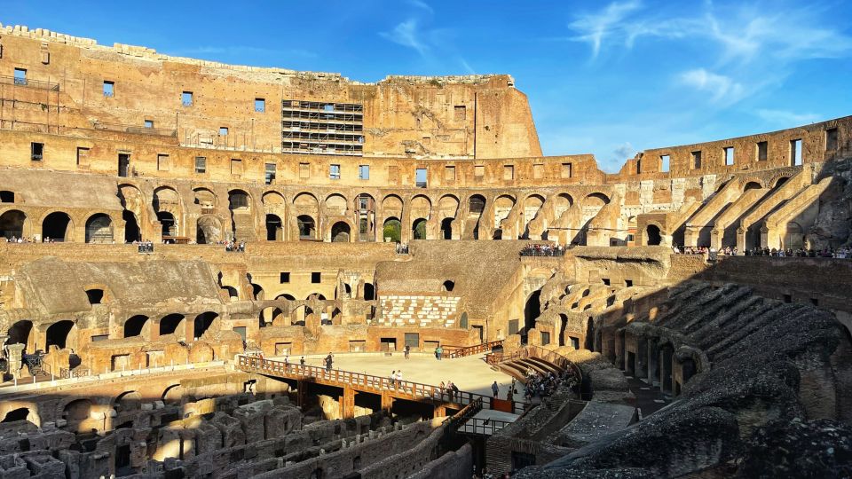 Rome: Colosseum, Gladiator Arena & Roman Forum Private Tour - Inclusions