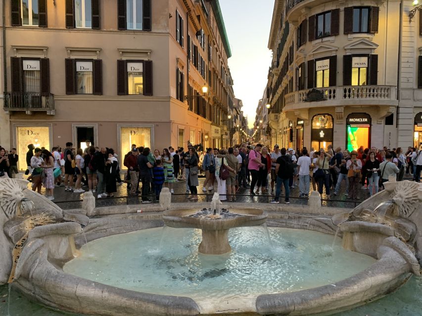 Rome: Private Sunset Walking Tour Through the City Center - Restrictions