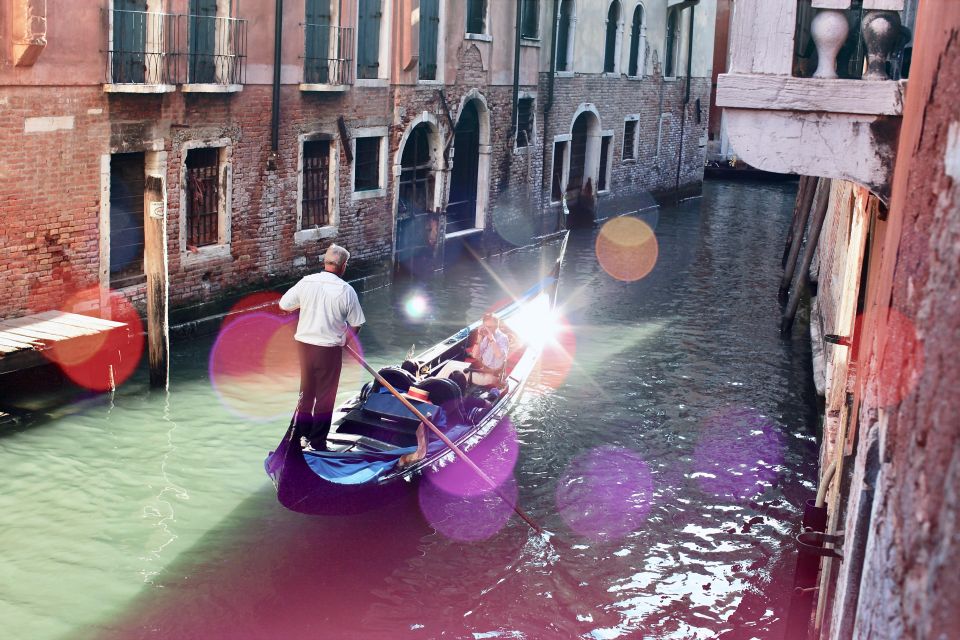 Venice: Romantic Gondola Tour and Dinner for Two - Meeting Point Details and Directions