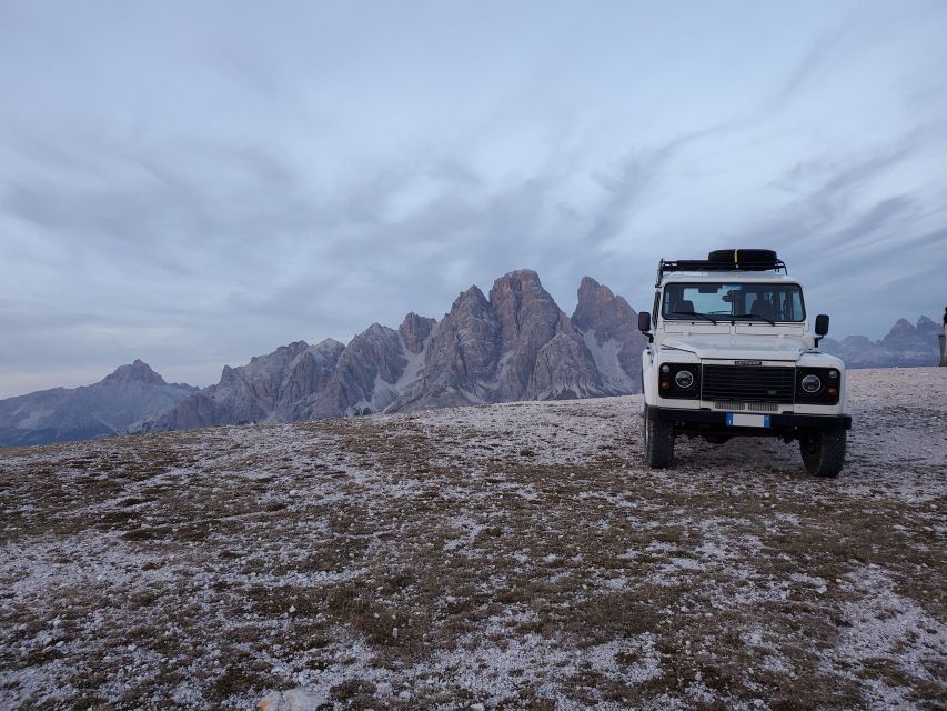 Cortina Dampezzo: High Altitude Off-Road Scenic Spots Tour - Historical Trenches Optional Visit