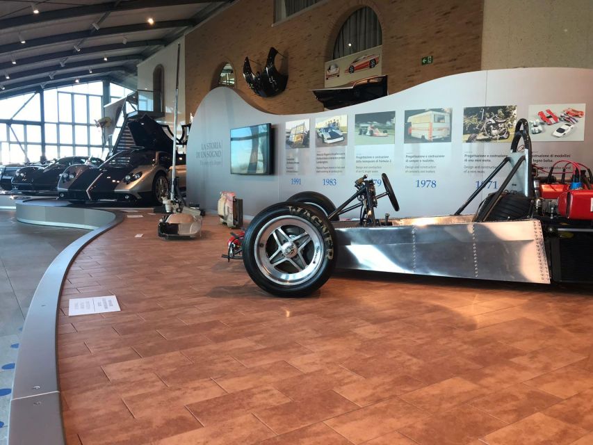 Ducati & Pagani Factories and Museums, Ferrari Museum+Lunch - Additional Inclusions