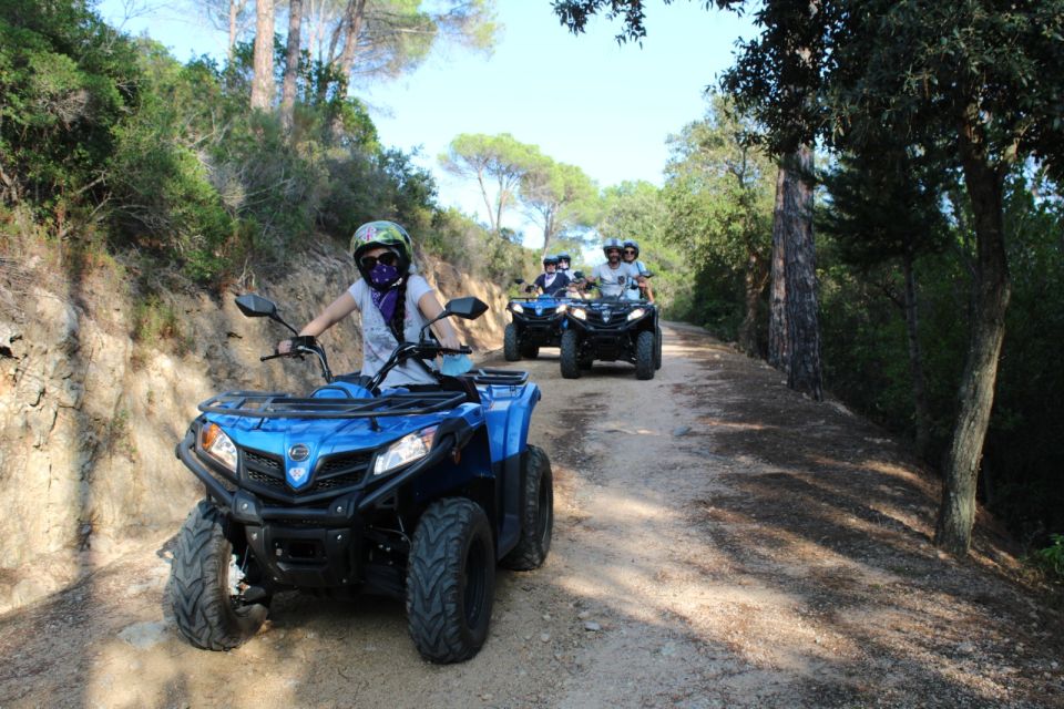 Cagliari: ATV Experience Swimming at Waterfalls From Chia - Not Allowed Items