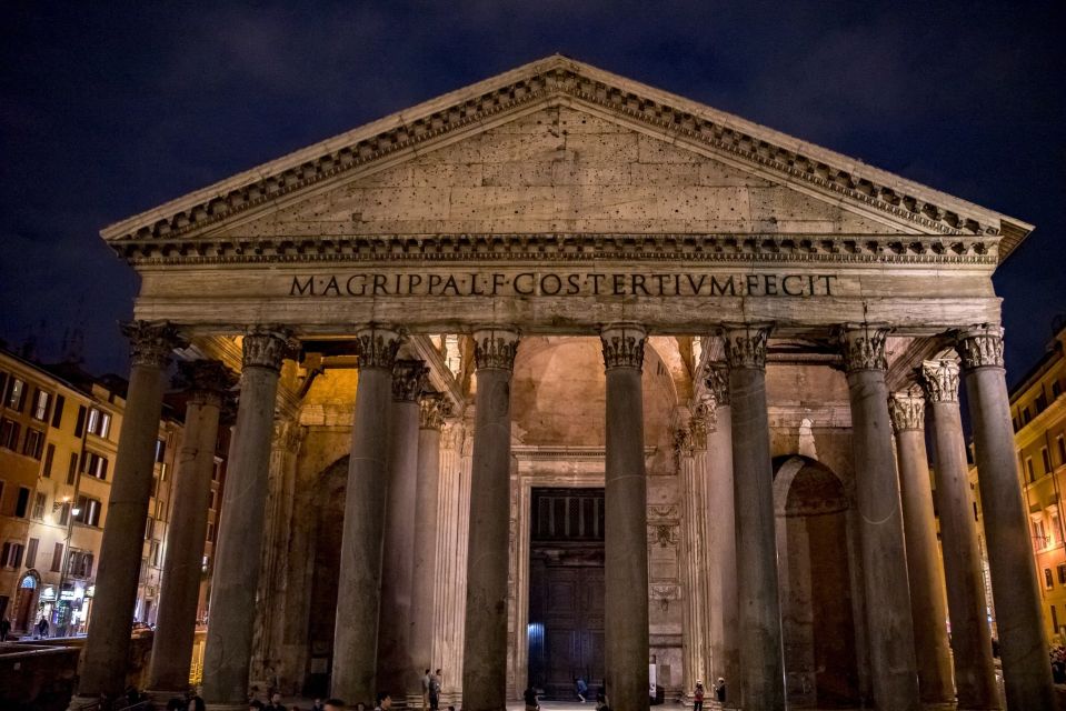 Rome: 2-Hour Sightseeing Night Tour by Golf Cart - Inclusions and Important Information