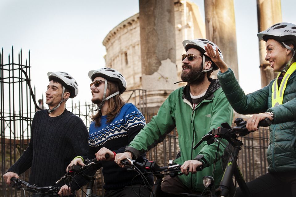 Rome: Full-Day Guided Tour by E-Bike With Lunch Included - Language Options and Group Size