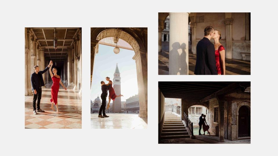 Venice: Elegant Couple Photos on Your Vacation - Meeting Point and Booking Instructions