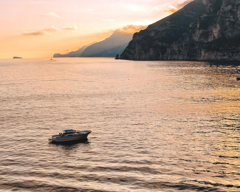 From Positano/Praiano: 1h 30 Min Private Sunset Cruise - Inclusions and Highlights