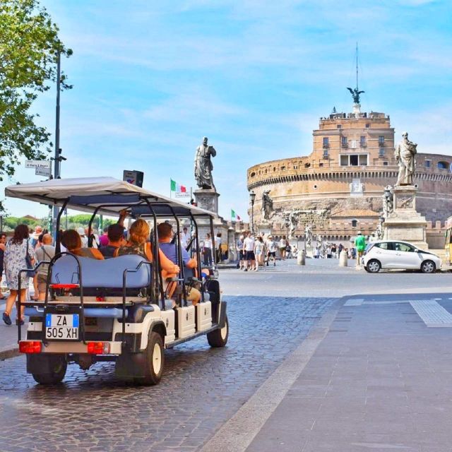 Rome: Private Guided Golf Cart Tour With Gelato or Wine - Frequently Asked Questions