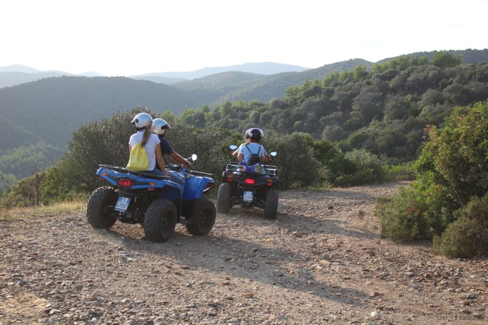 Cagliari: ATV Experience Swimming at Waterfalls From Chia - Just The Basics