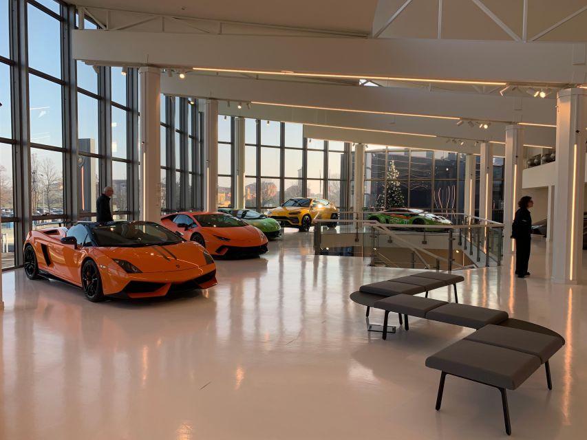 Ferrari Museum, Lamborghini & Pagani Museums+Factories+Lunch - Just The Basics