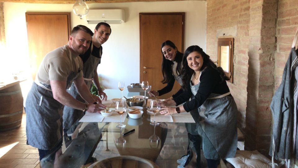 Florence: Montalcino Exclusive Cooking Class & Wine Tasting - Just The Basics