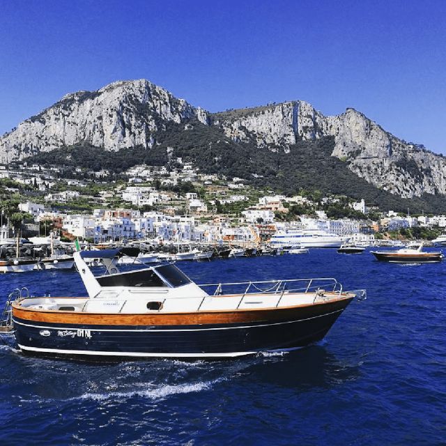 From Capri: a Day on a Private Boat Around the Island - Just The Basics