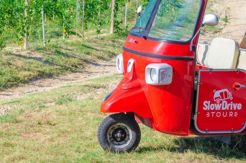 Langhe Tour by Ape With a Delicious Barolo Wine Tasting - Just The Basics