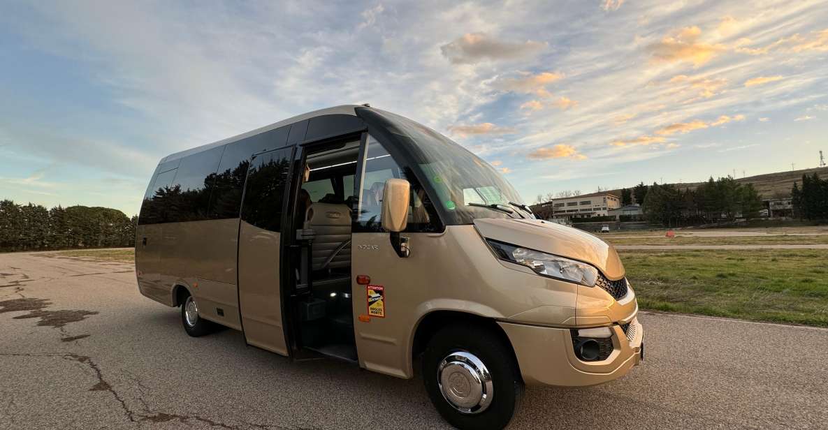 Private 24-seat Coach Transfer: From Bari Airport to Matera - Just The Basics