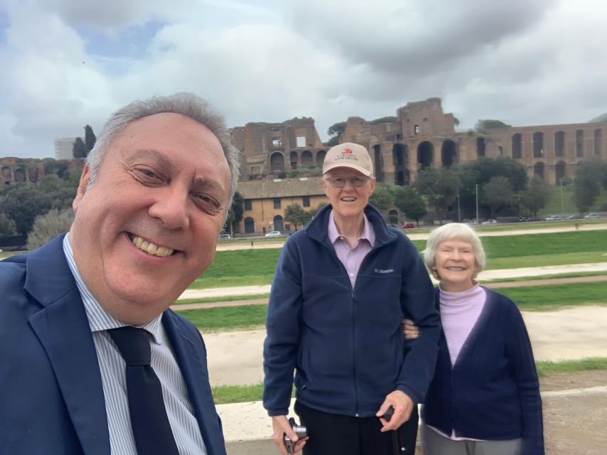 Private City Tour in Rome With Driver-Guide - Just The Basics