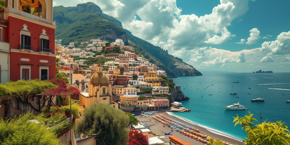 Private Transfer: Rome (or FCO Airport) to the Amalfi Coast - Just The Basics