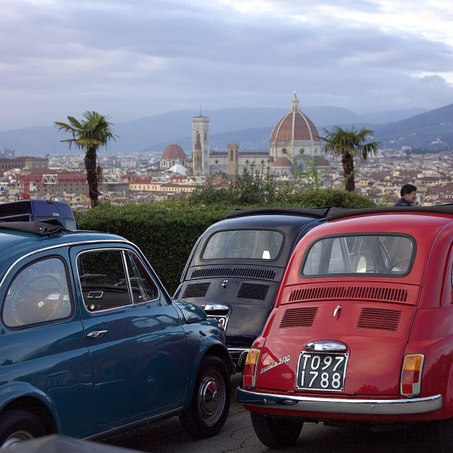 Self-Driving Tour in a Vintage Fiat 500 in Florence, Chianti, Tuscany - Just The Basics