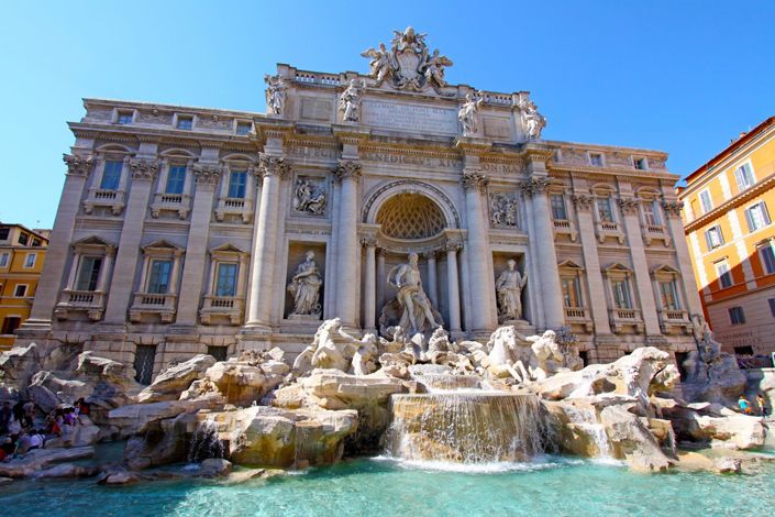 Through Eternity Rome: The Fountains, Squares Private Tour - Just The Basics