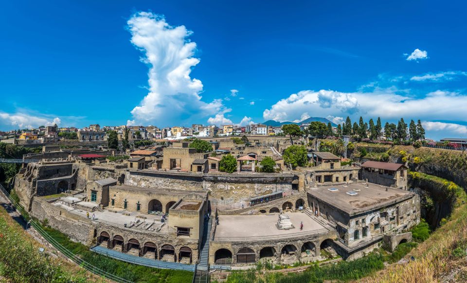 Transfer From Naples to Sorrento With Tour in Herculaneum - Just The Basics