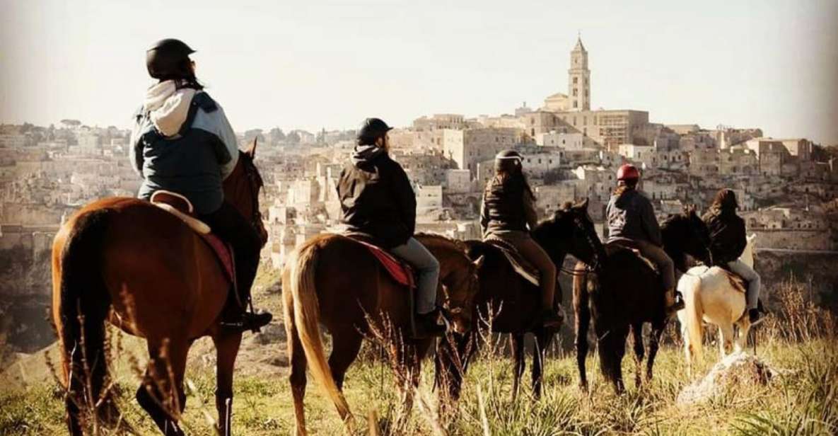 Unpublished Matera: Horse Riding and Sassi Tour - Just The Basics