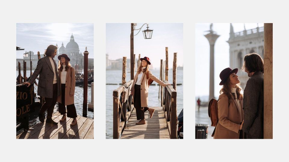 Venice: Elegant Couple Photos on Your Vacation - Just The Basics