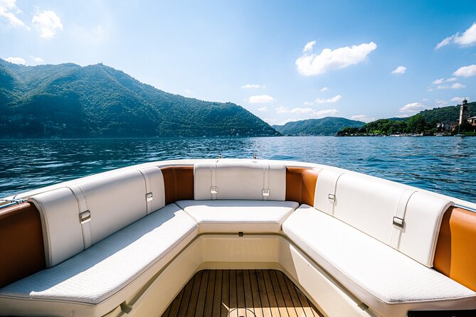 1H Private Cruise Lake Como Tender Yacht Invictus 5 Pax