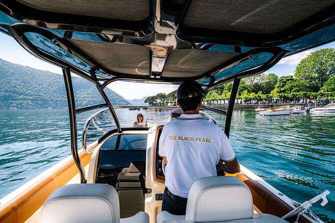 2H Private Cruise on Lake Como Tender Yacht Invictus 9 Pax