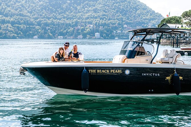 3H Private Cruise on Lake Como Tender Yacht Invictus 5 Pax