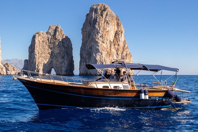 Capri & Positano: Private Boat Day Tour From Sorrento