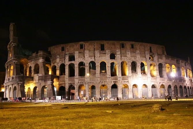 Colosseum Dungeons, Roman Forum and Palatine at Night Group Tour